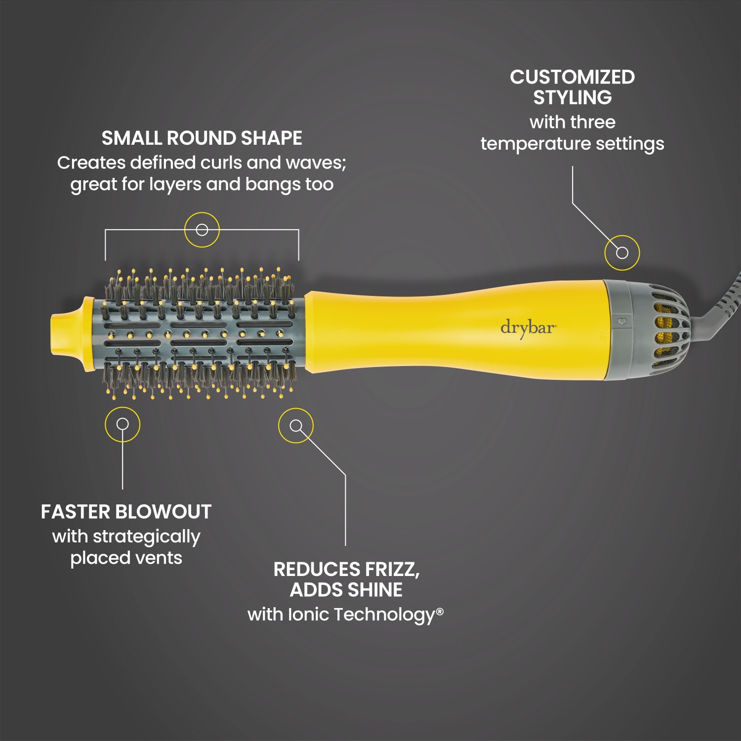 Half Shot Round Brush