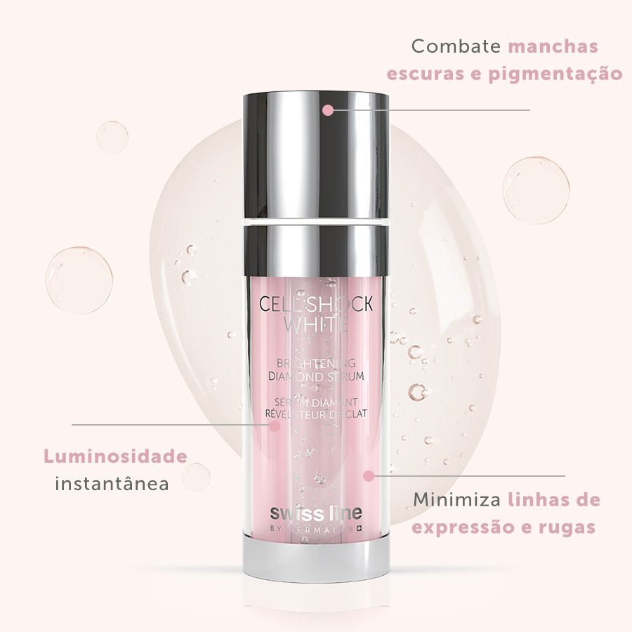 Cell Shock White Bright. Diamond Serum