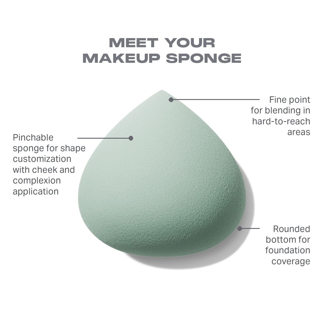 Shapable Makeup Sponge