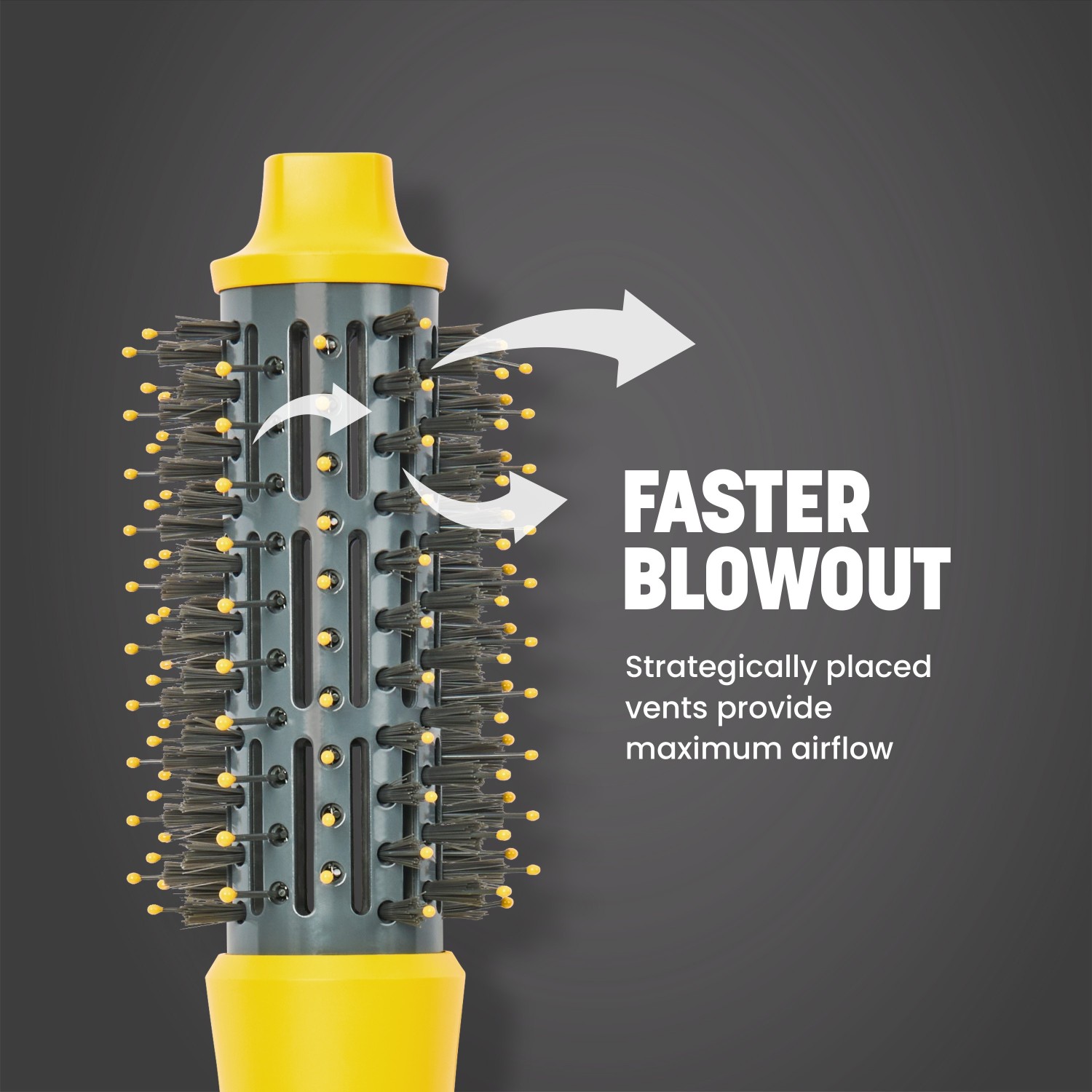 Half Shot Round Brush