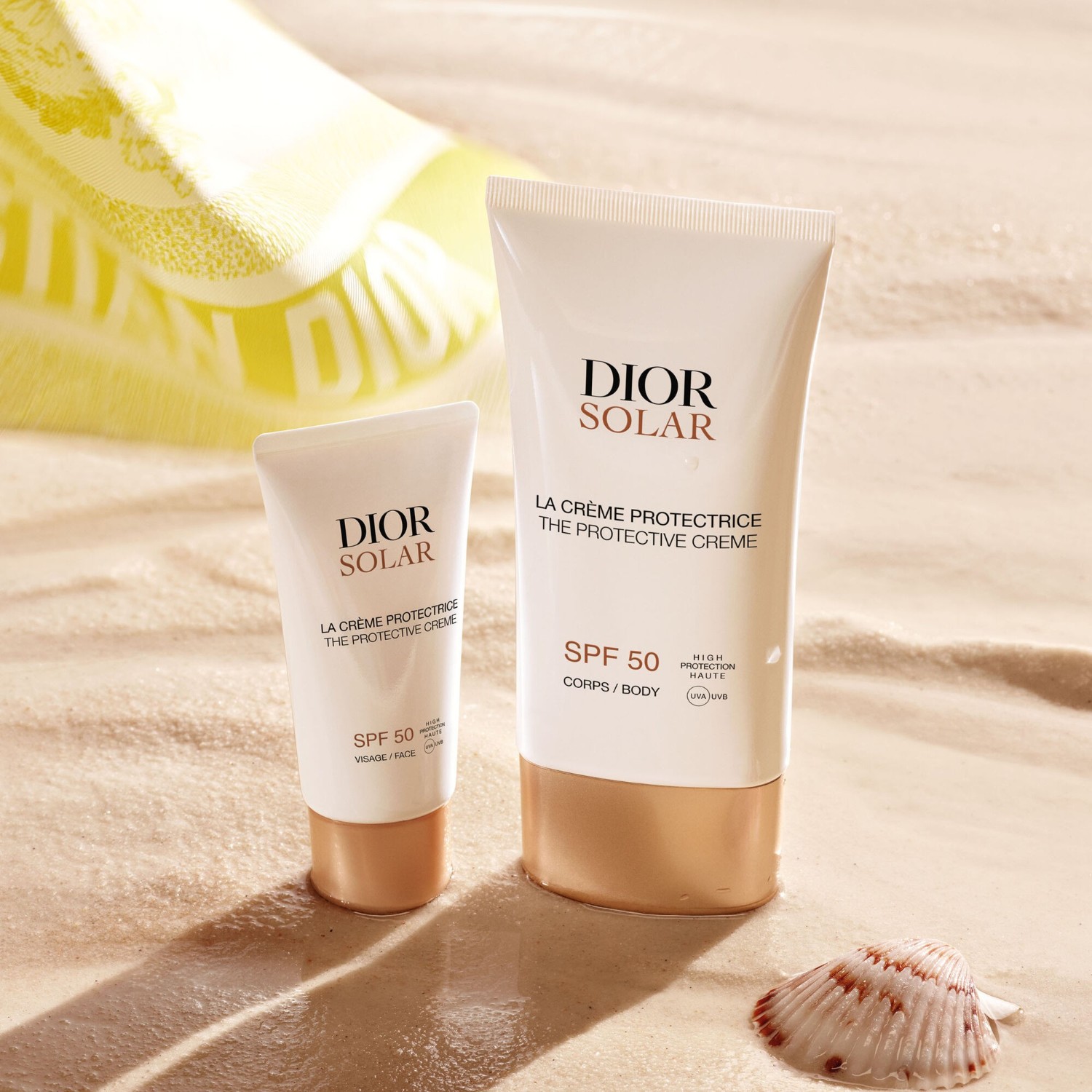 Dior Solar La Crème Protectrice SPF 50  - para o corpo