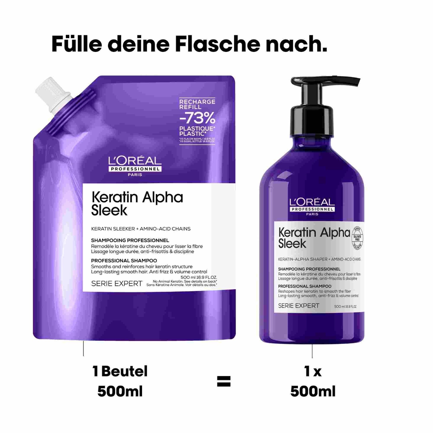 Anti Frizz Shampoo Refill