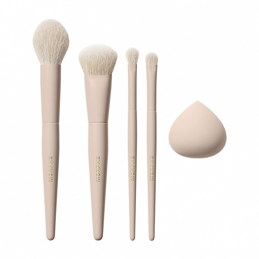5-Piece Face & Eyes Oat Latte Set