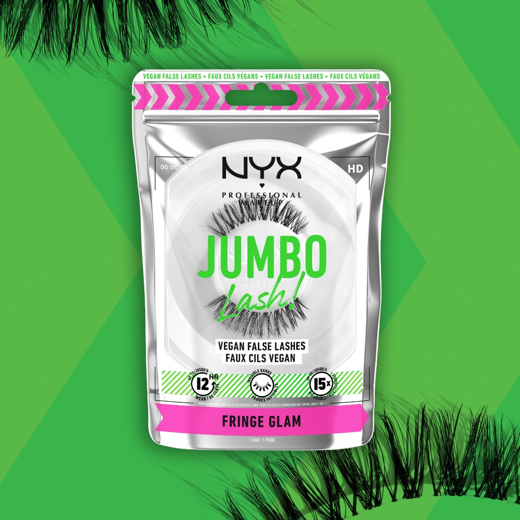 Jumbo Vegan Lashes Fringe Glam