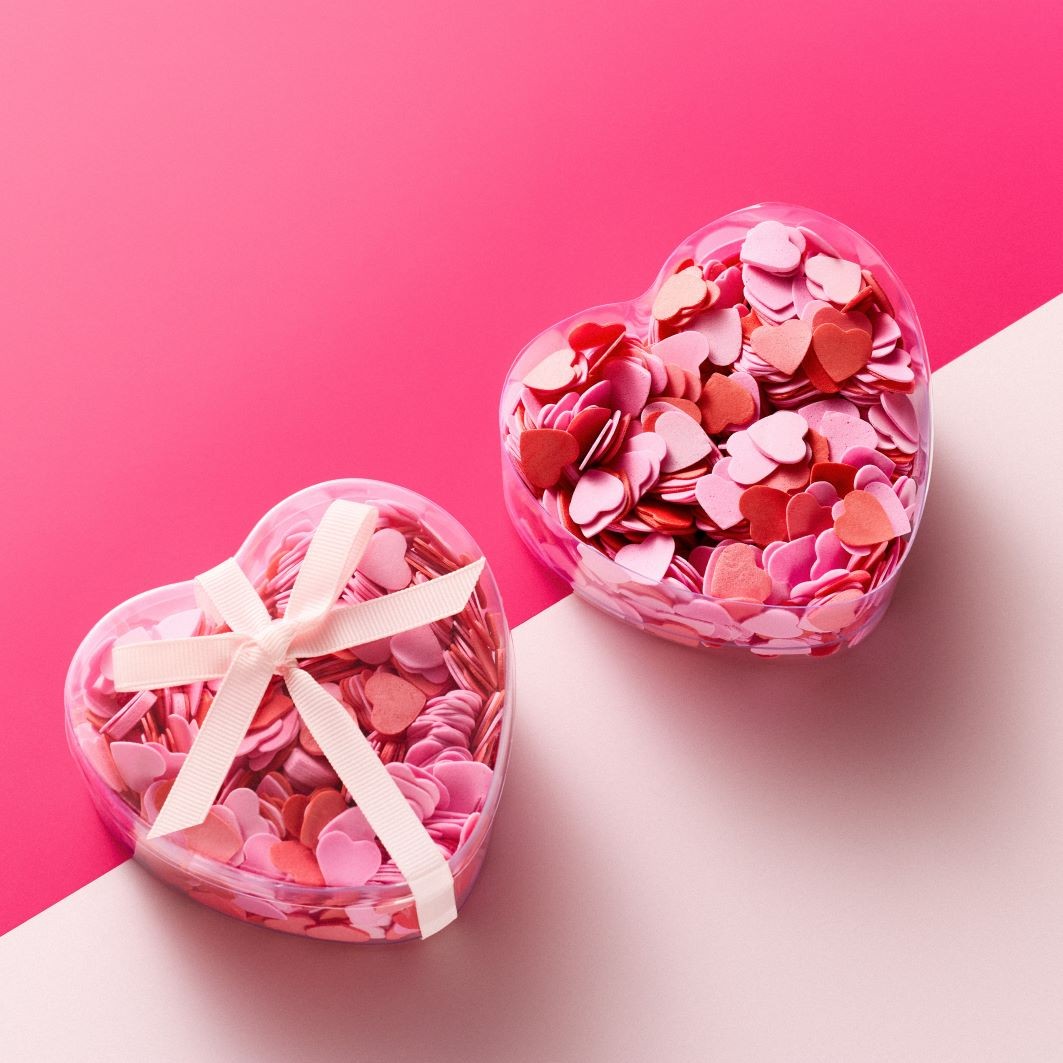 Love Is All Around Bath Confetti