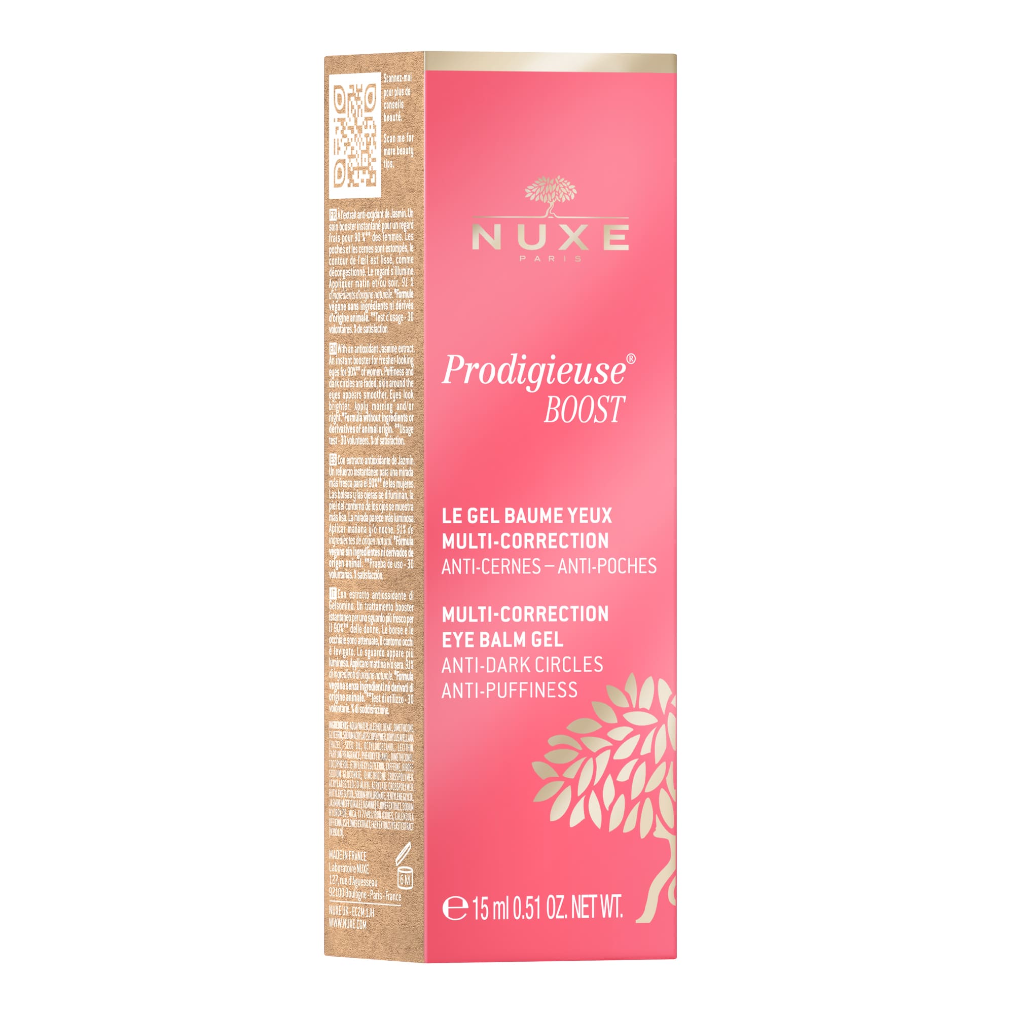 Crème Prodigieuse Bio Gel Eye Balm