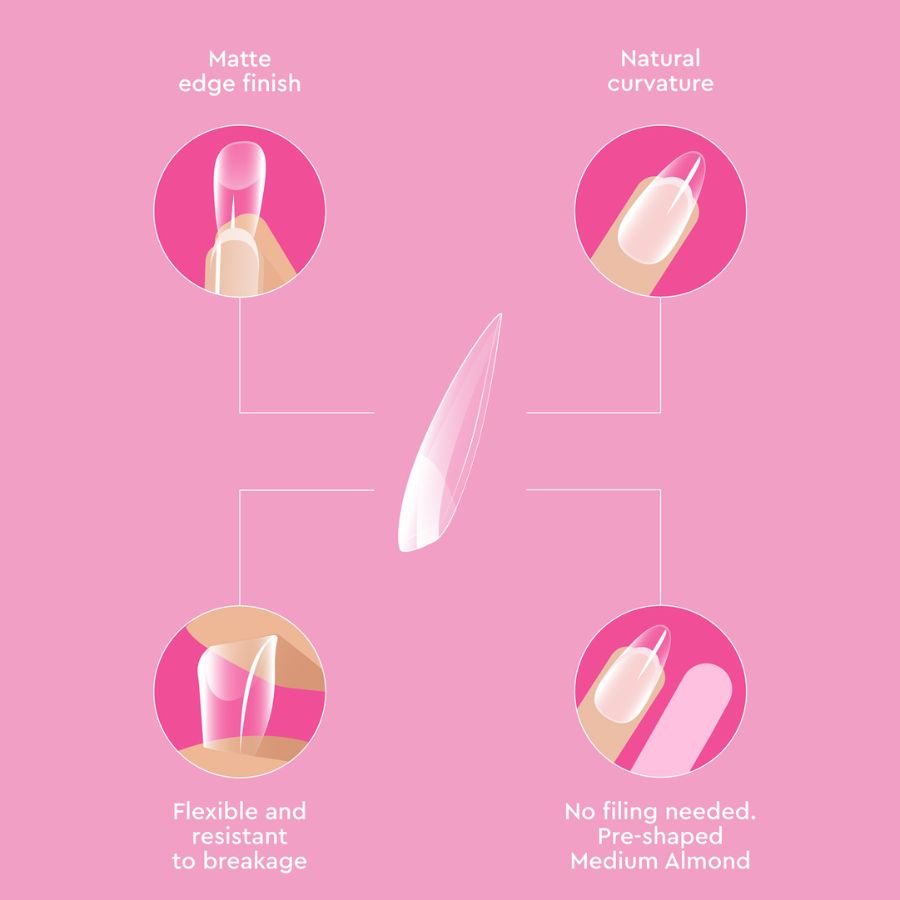 Gel Tips Short Coffin