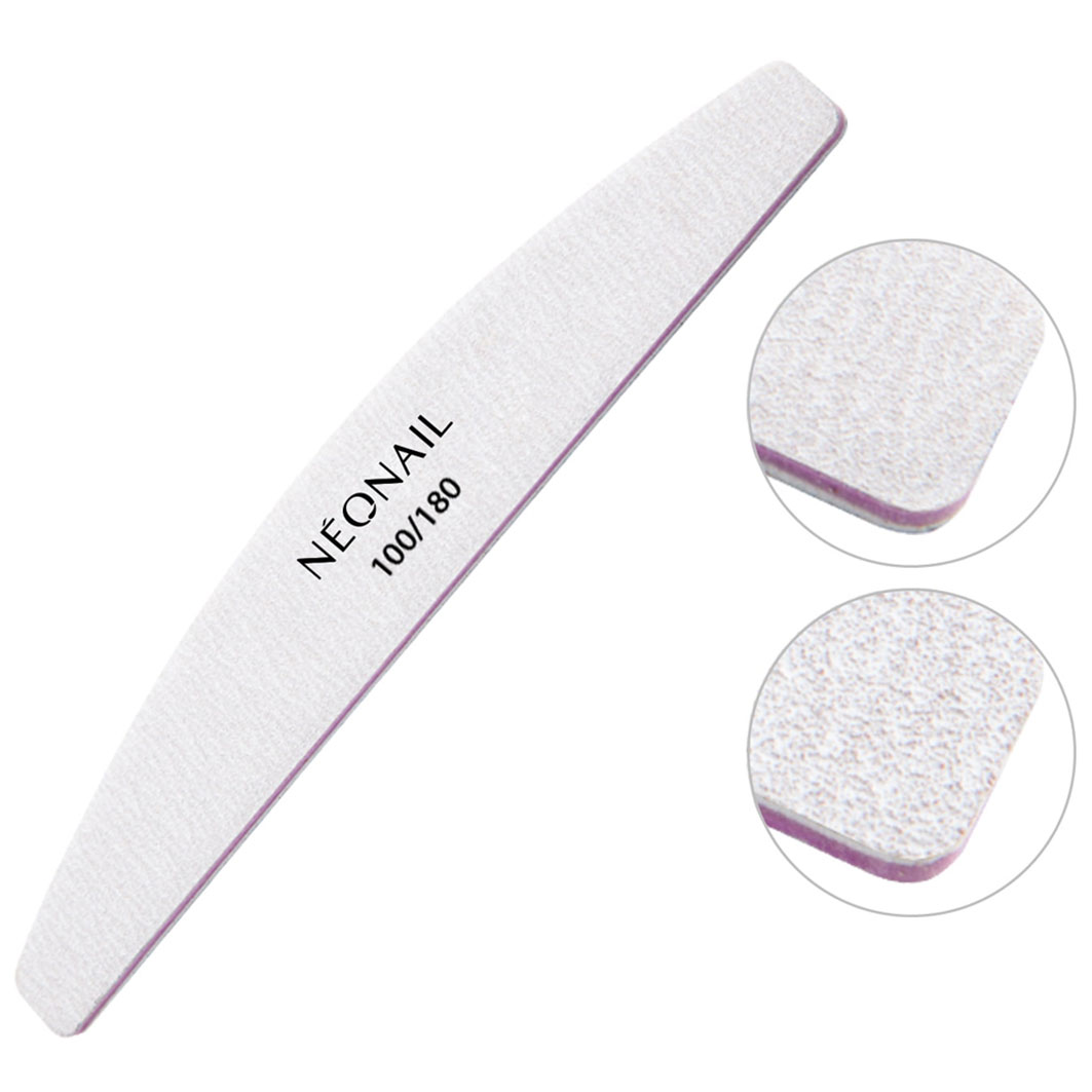 Nail File Grey Arc 100-180