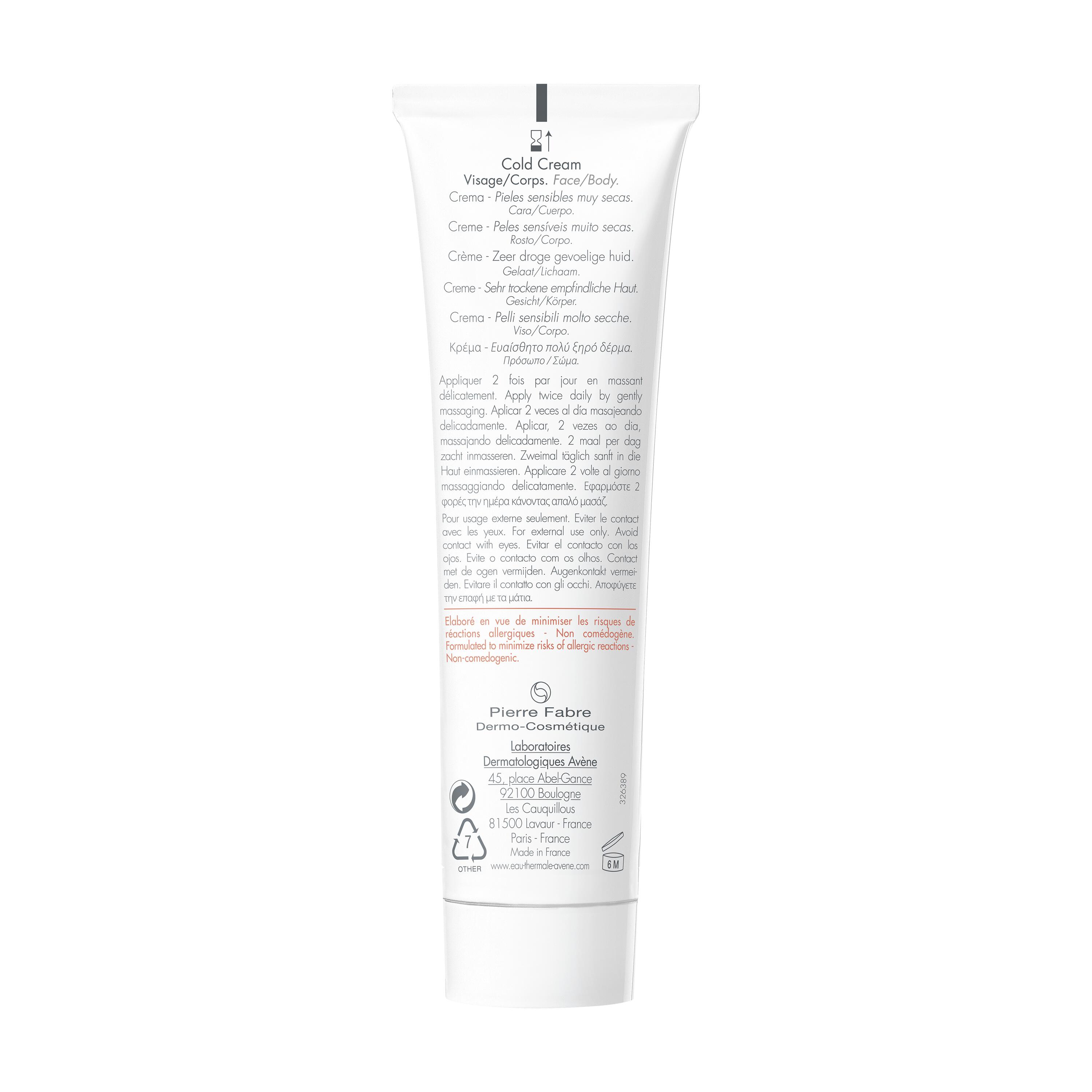 Cold Cream Creme