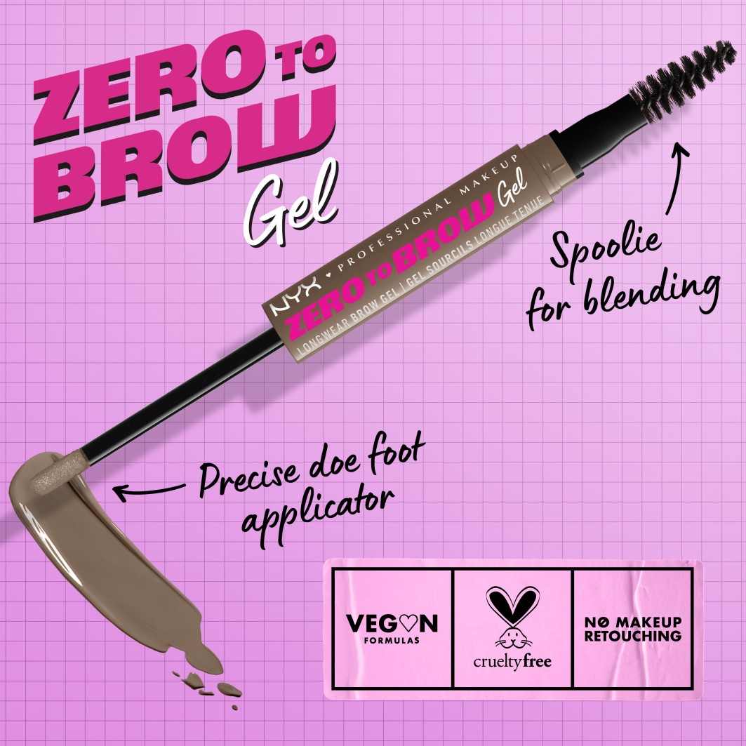 Zero To Brow Stencil