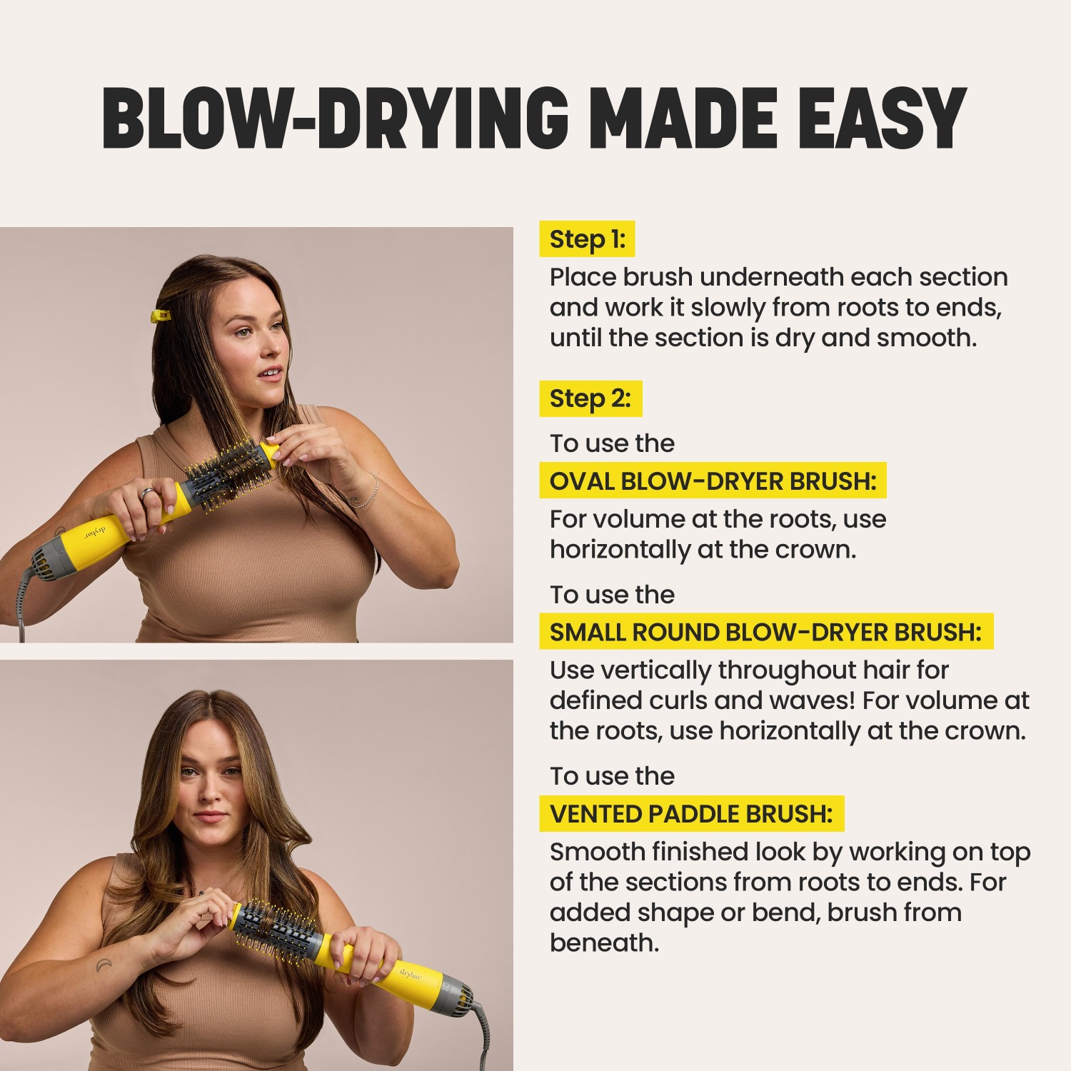 Triple Shot Dryer Brush