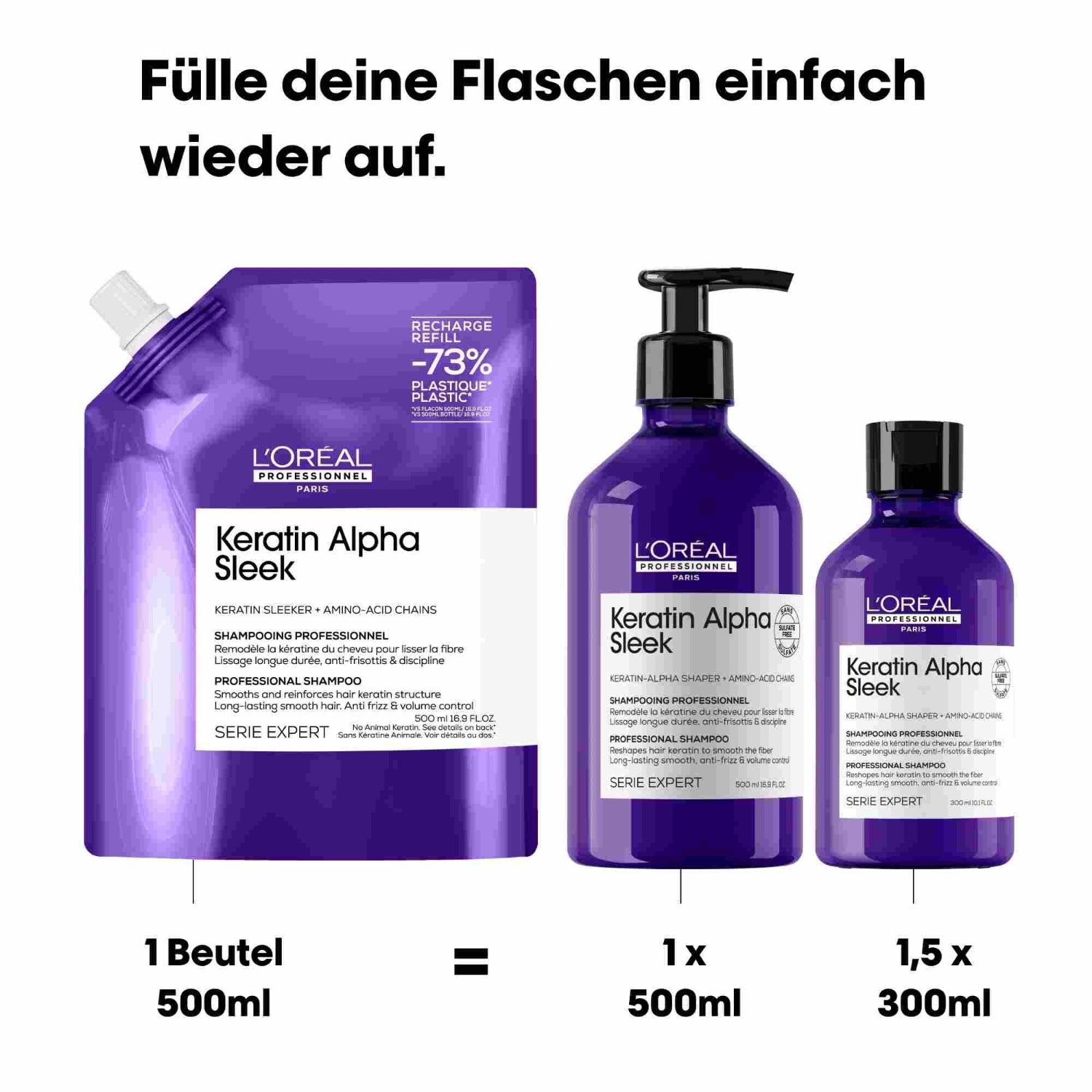 Anti Frizz Shampoo Refill