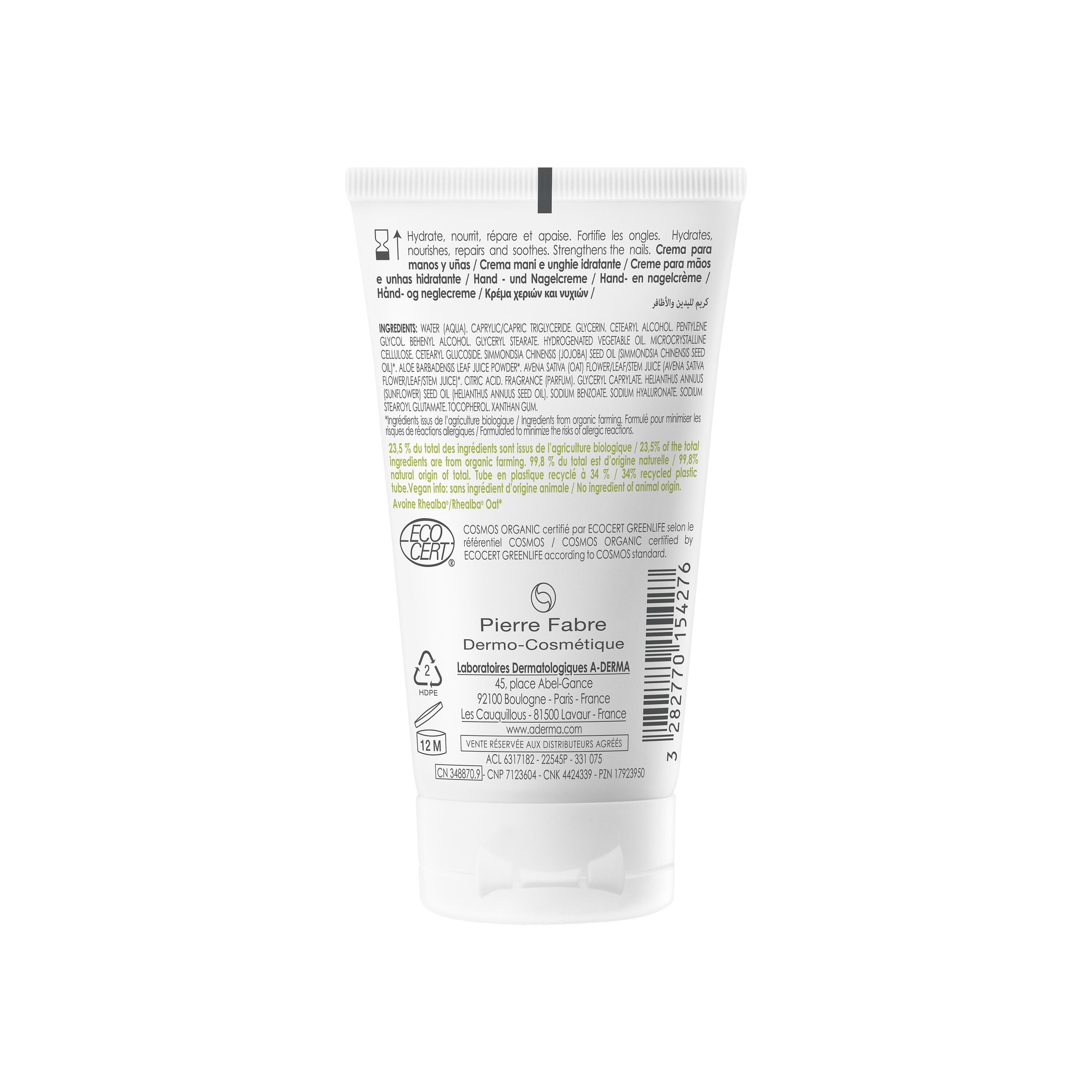 Creme Hidratante De Mãos E Unhas