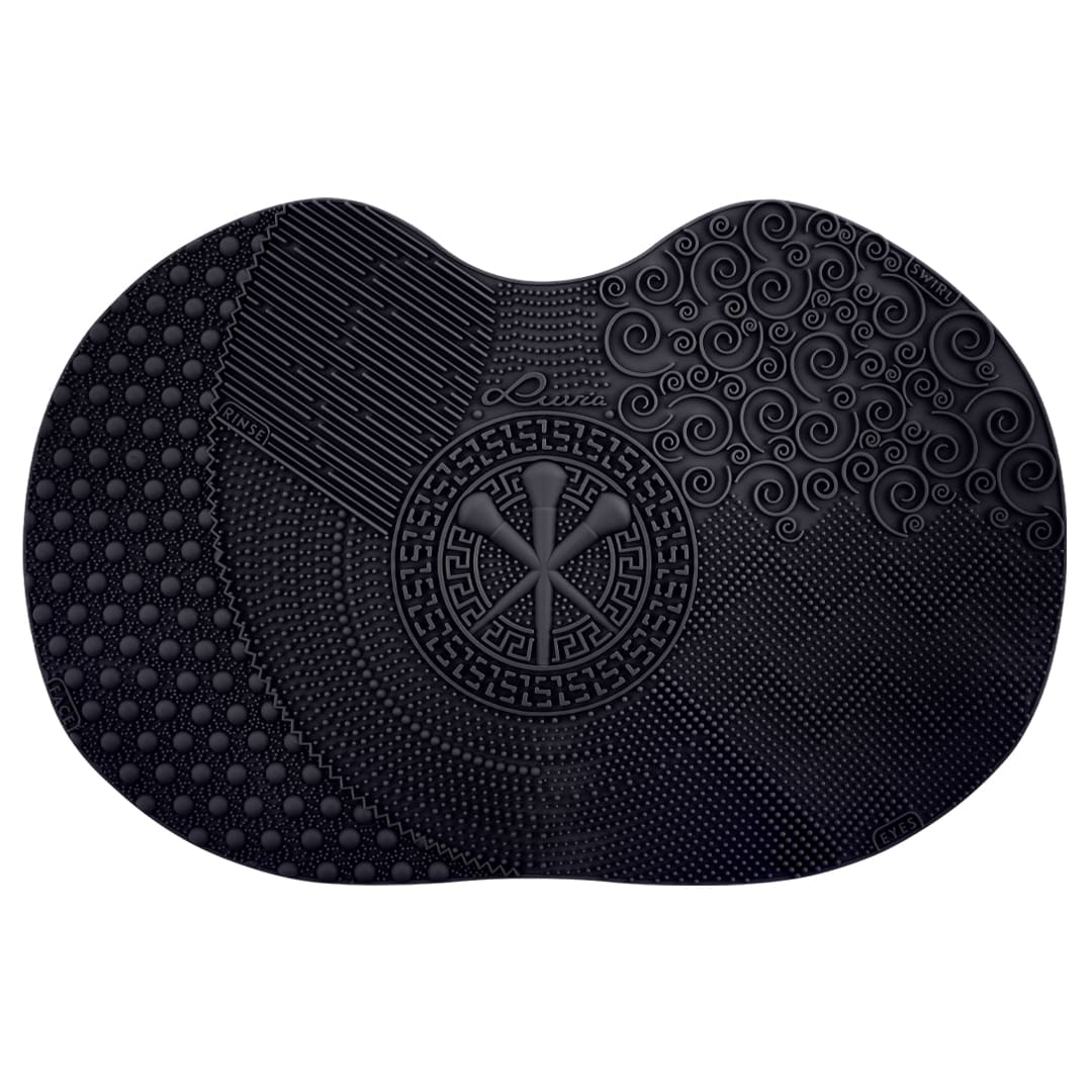 Brush Cleansing Mat Black