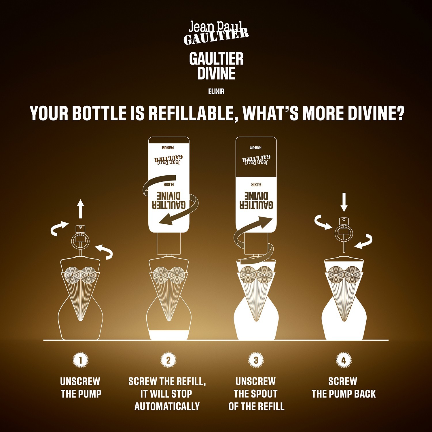 Gaultier Divine Elixir Parfum Refill