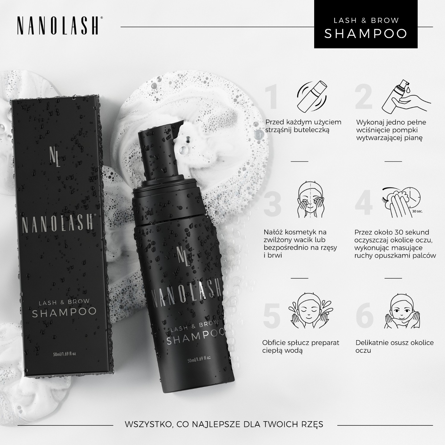 Lash + Brow Shampoo