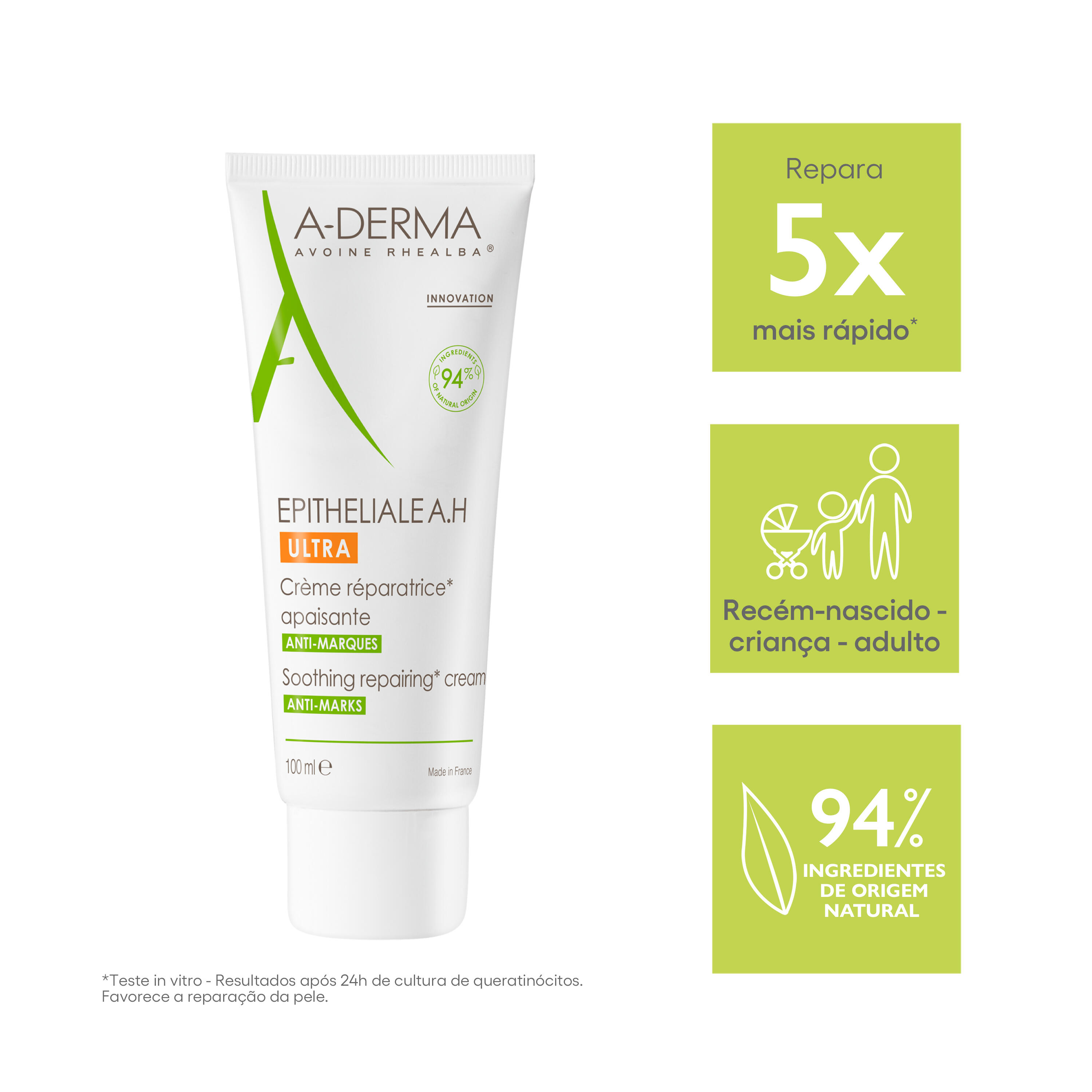Epitheliale Ah Creme Reparador Calmante