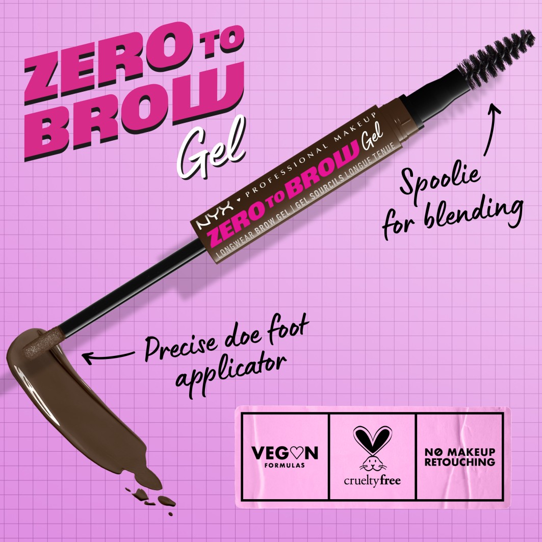 Zero To Brow Stencil