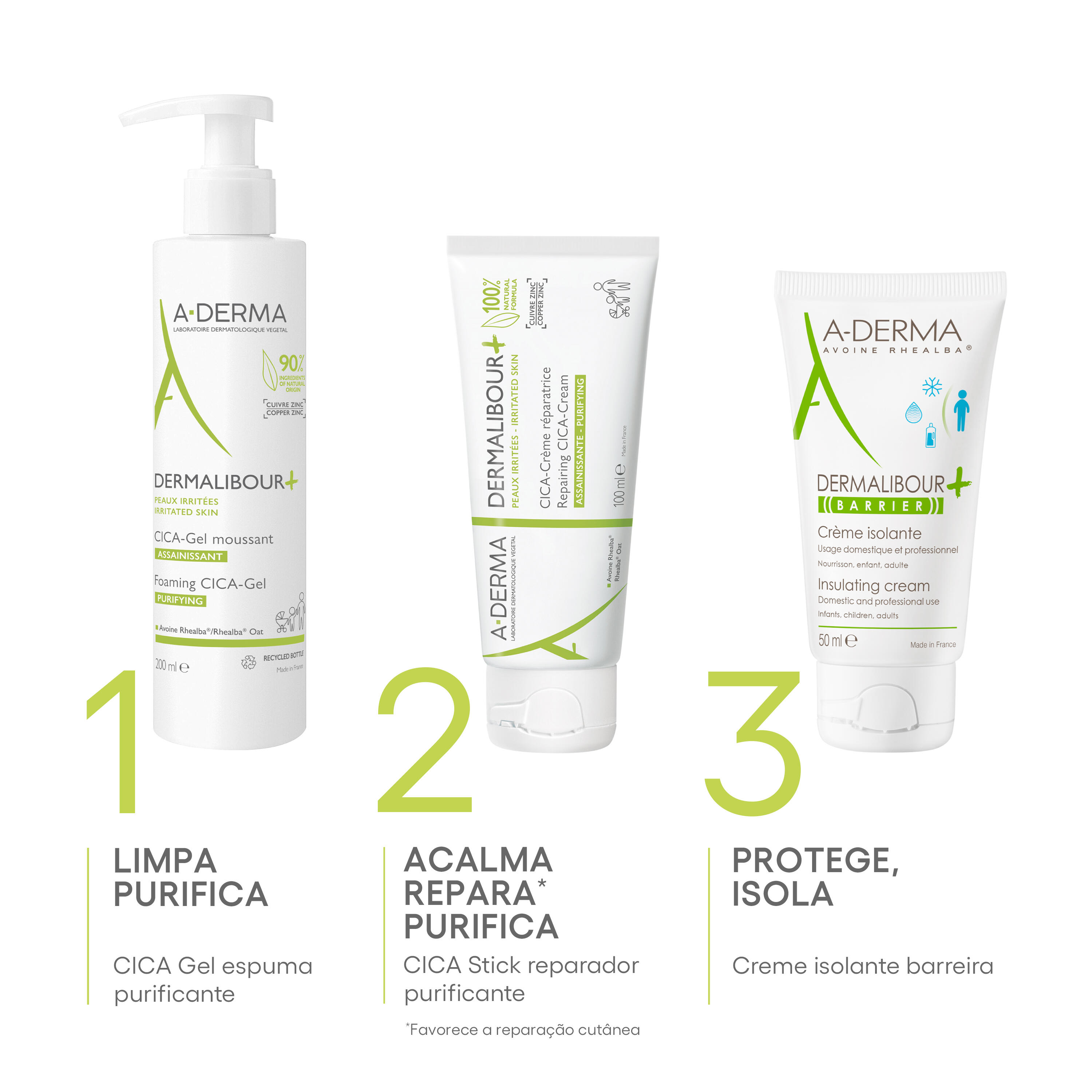 Dermalibour Creme Reparador Purificante Cica