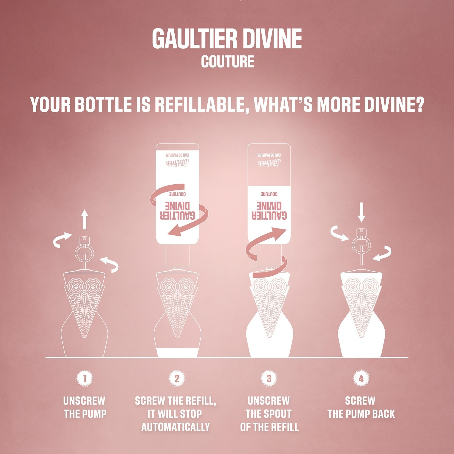 Gaultier Divine Couture Eau de Parfum Spray Refill