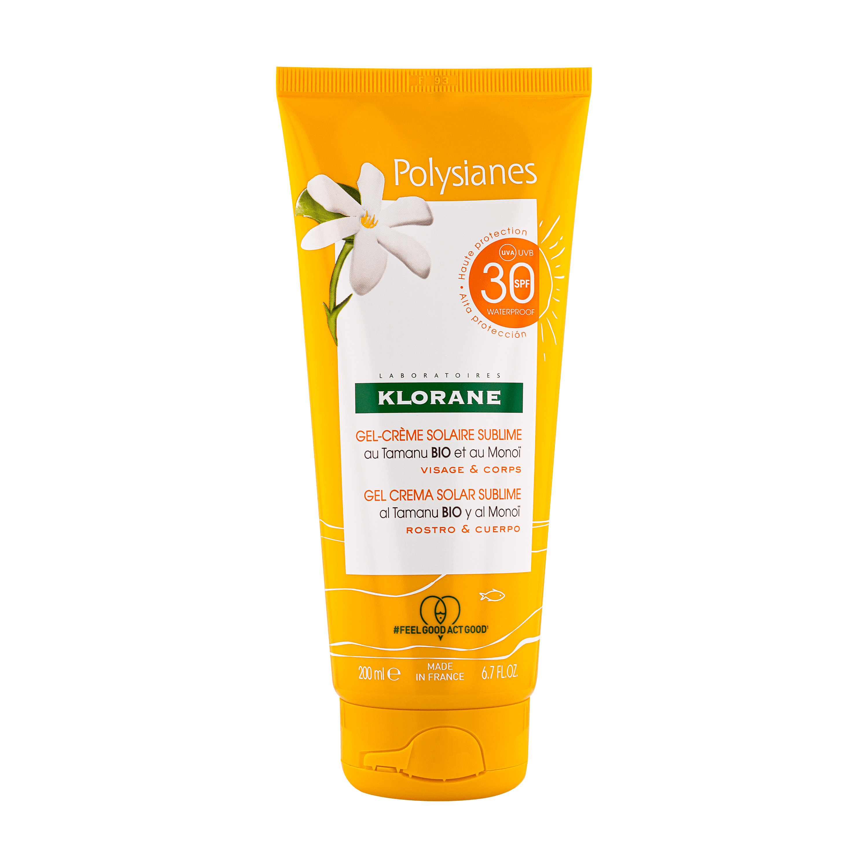 Gel-Creme Solar Sublime SPF 30 Com Tamanu Bio E Monoï