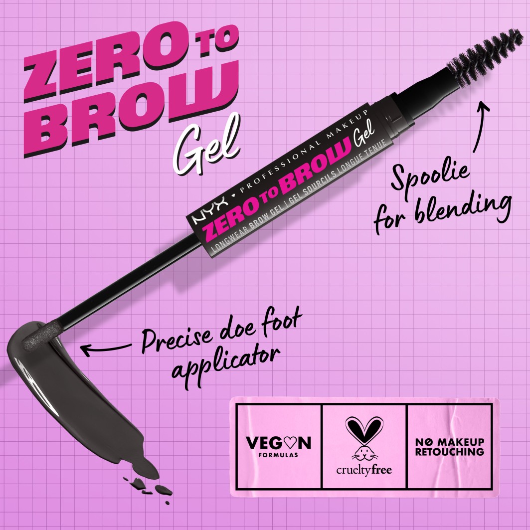 Zero To Brow Stencil