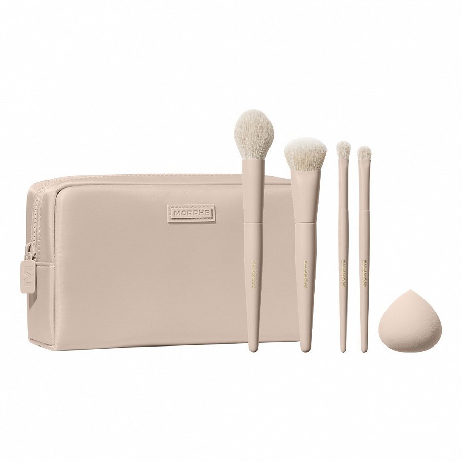 5-Piece Face & Eyes Oat Latte Set