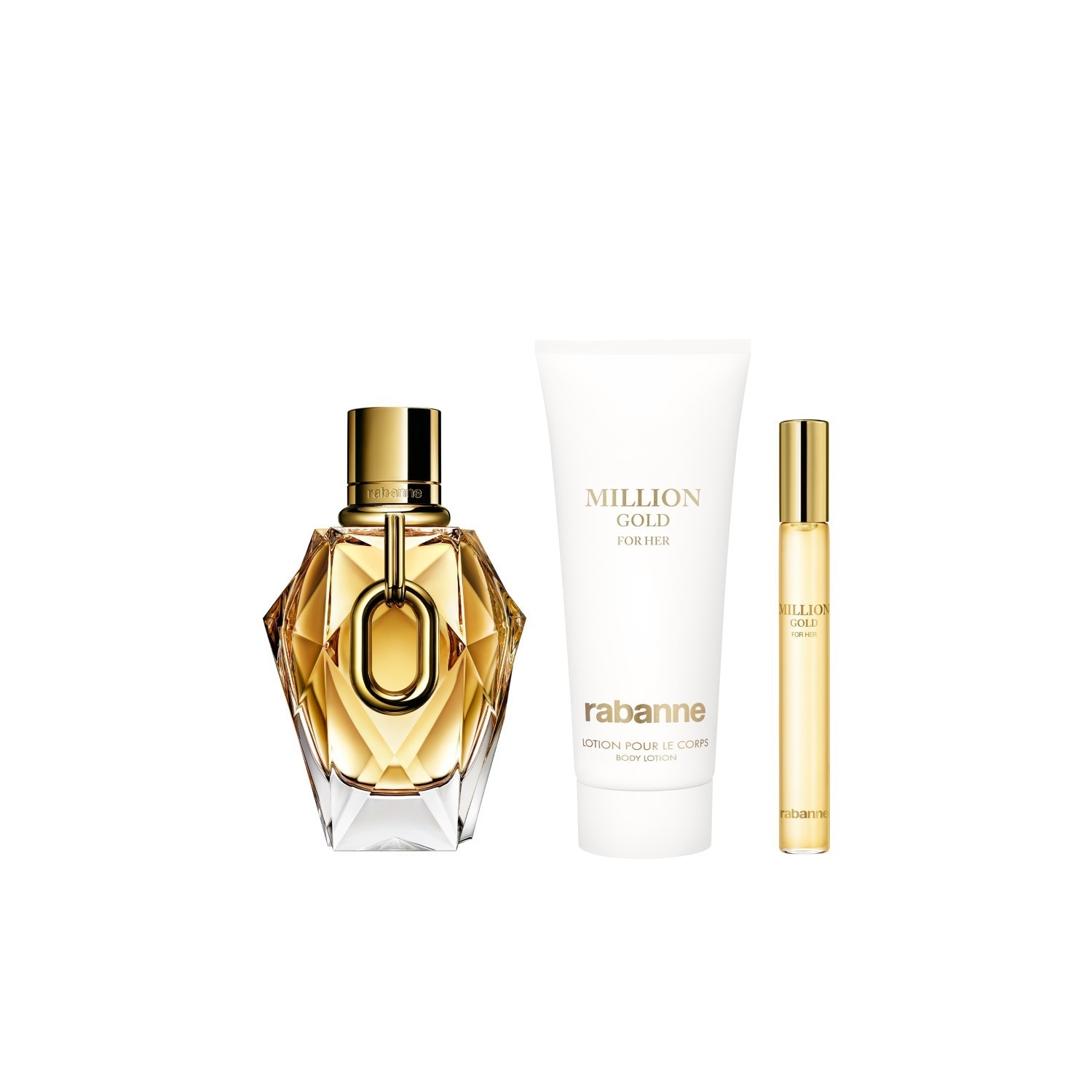 Million Gold For Her Eau de Parfum 90Ml Set