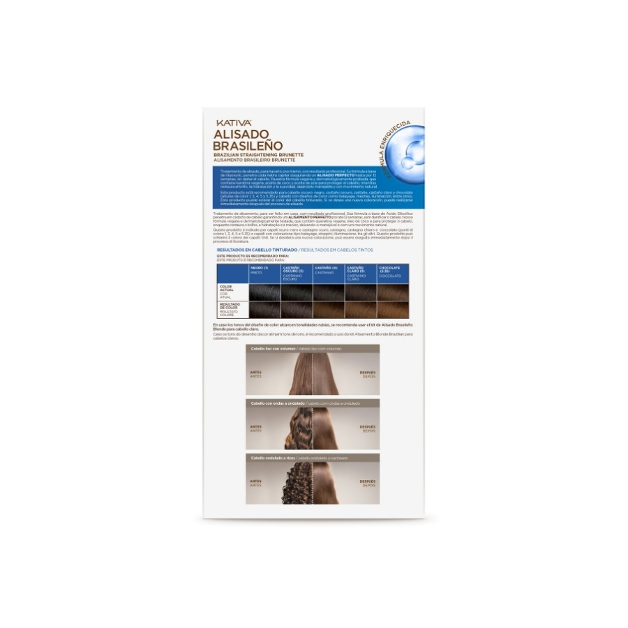 Alisamento Brasileiro Vegan Brown Set