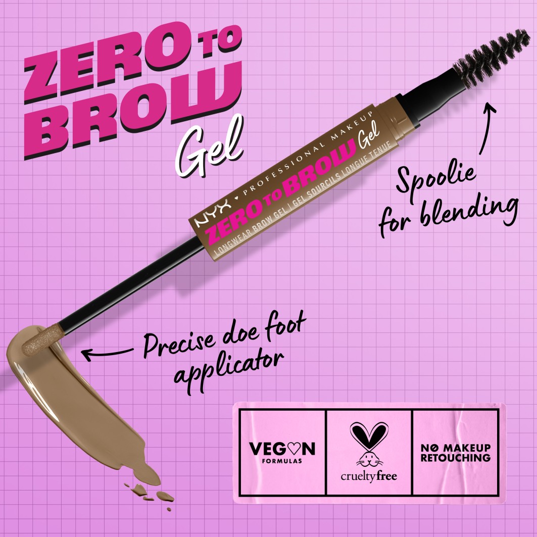 Zero To Brow Stencil