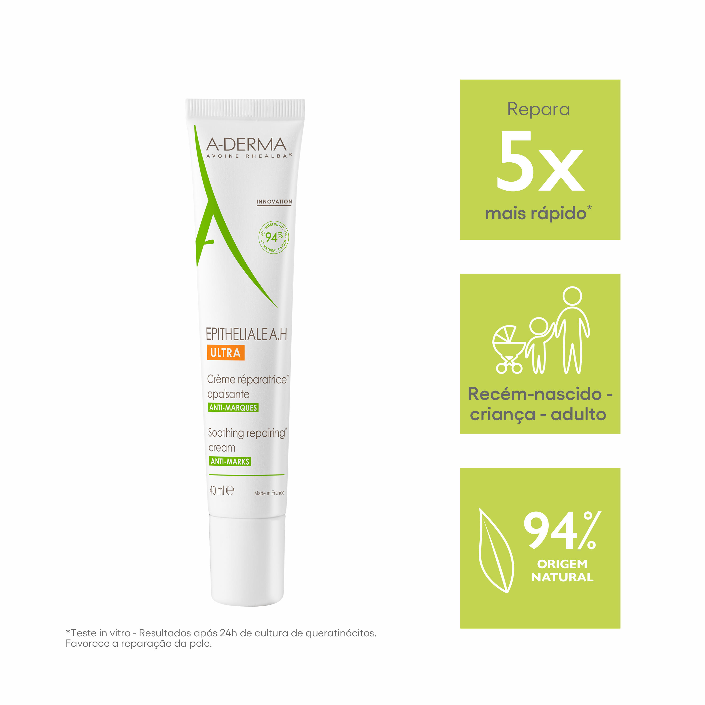 Epitheliale Ah Creme Reparador Calmante