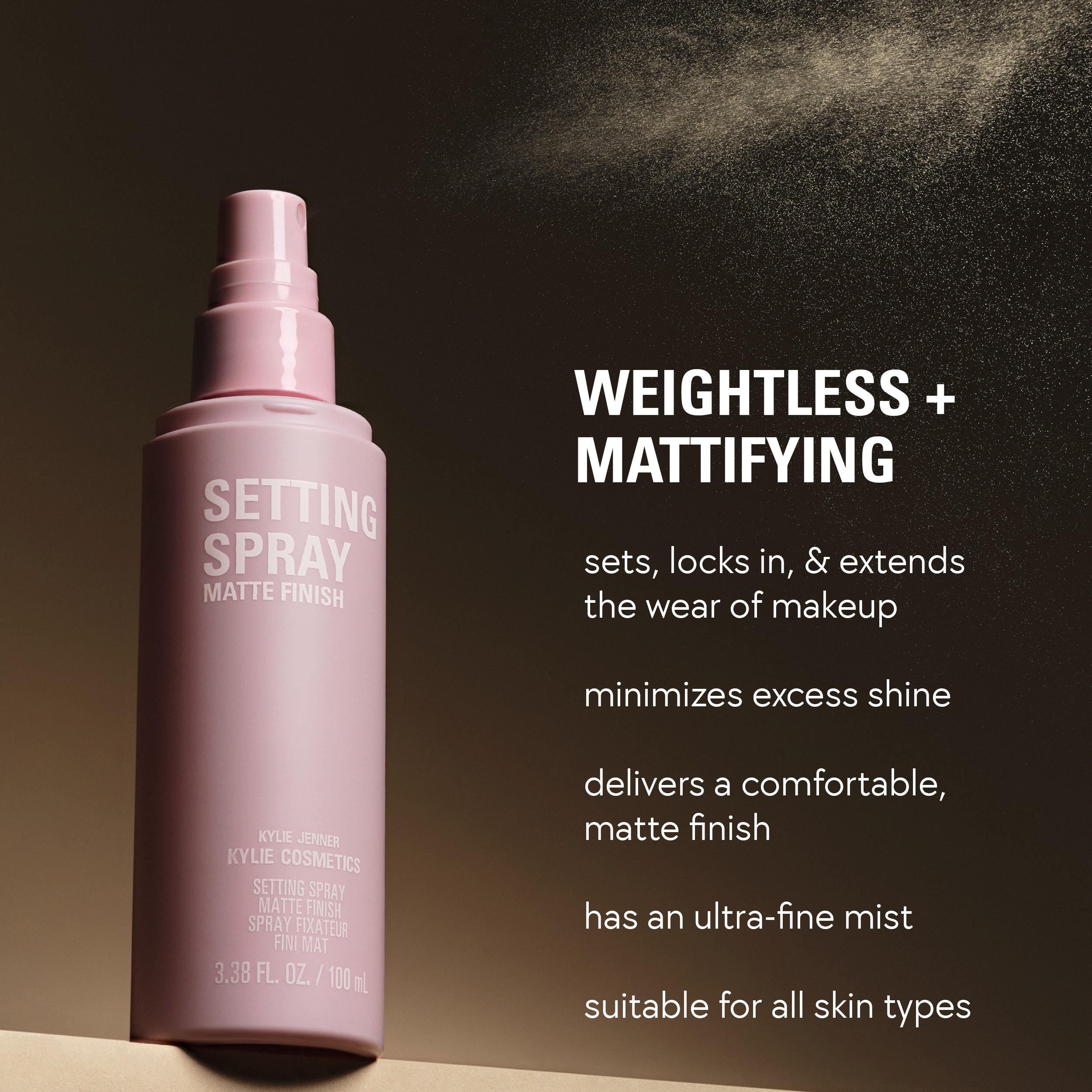 Transparent Setting Spray