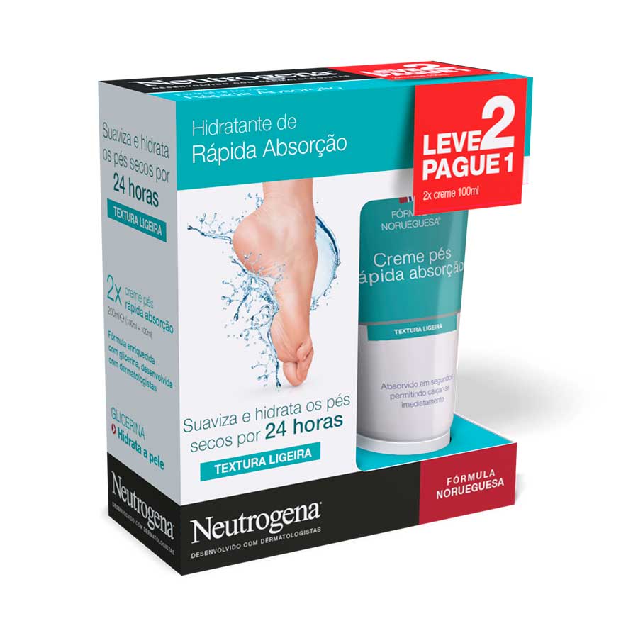 Creme Pés Hidratação Intensa X2