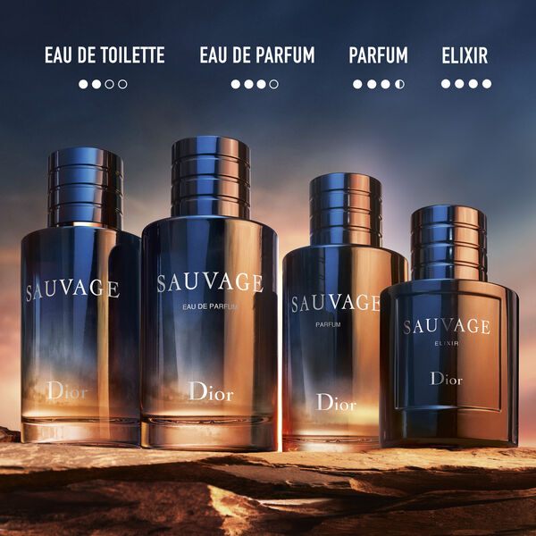Sauvage Parfum - notas cítricas e amadeiradas - frasco recarregável