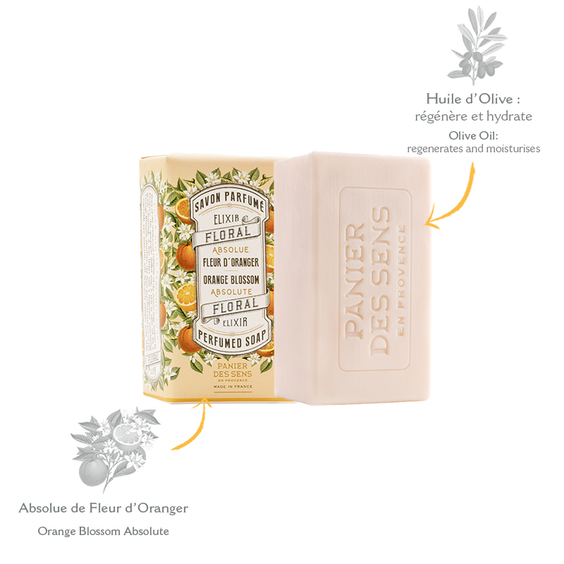 Orange Blossom Extra-Gentle Vegetable Soap