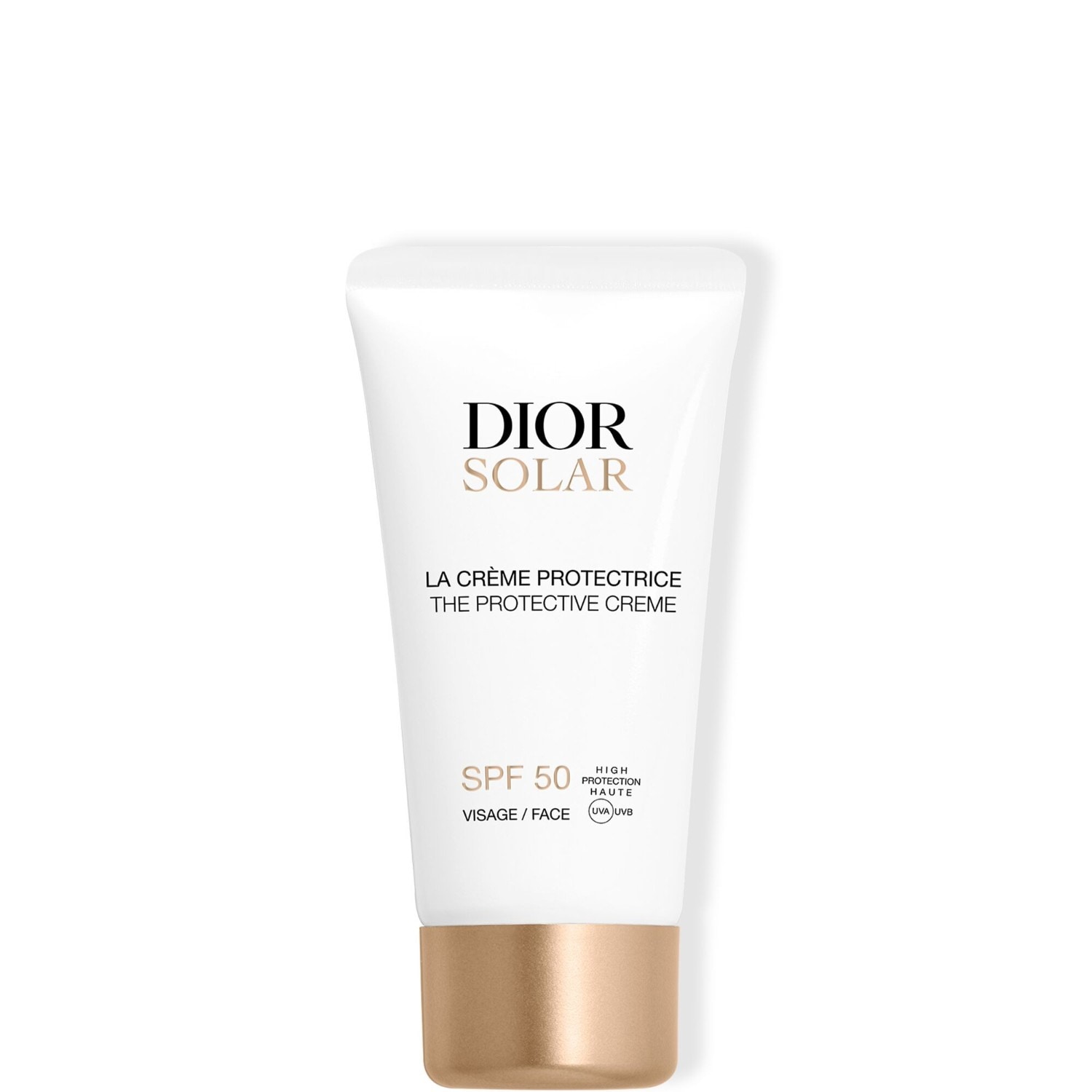 Dior Solar La Crème Protectrice Visage SPF 50  - Creme solar de rosto