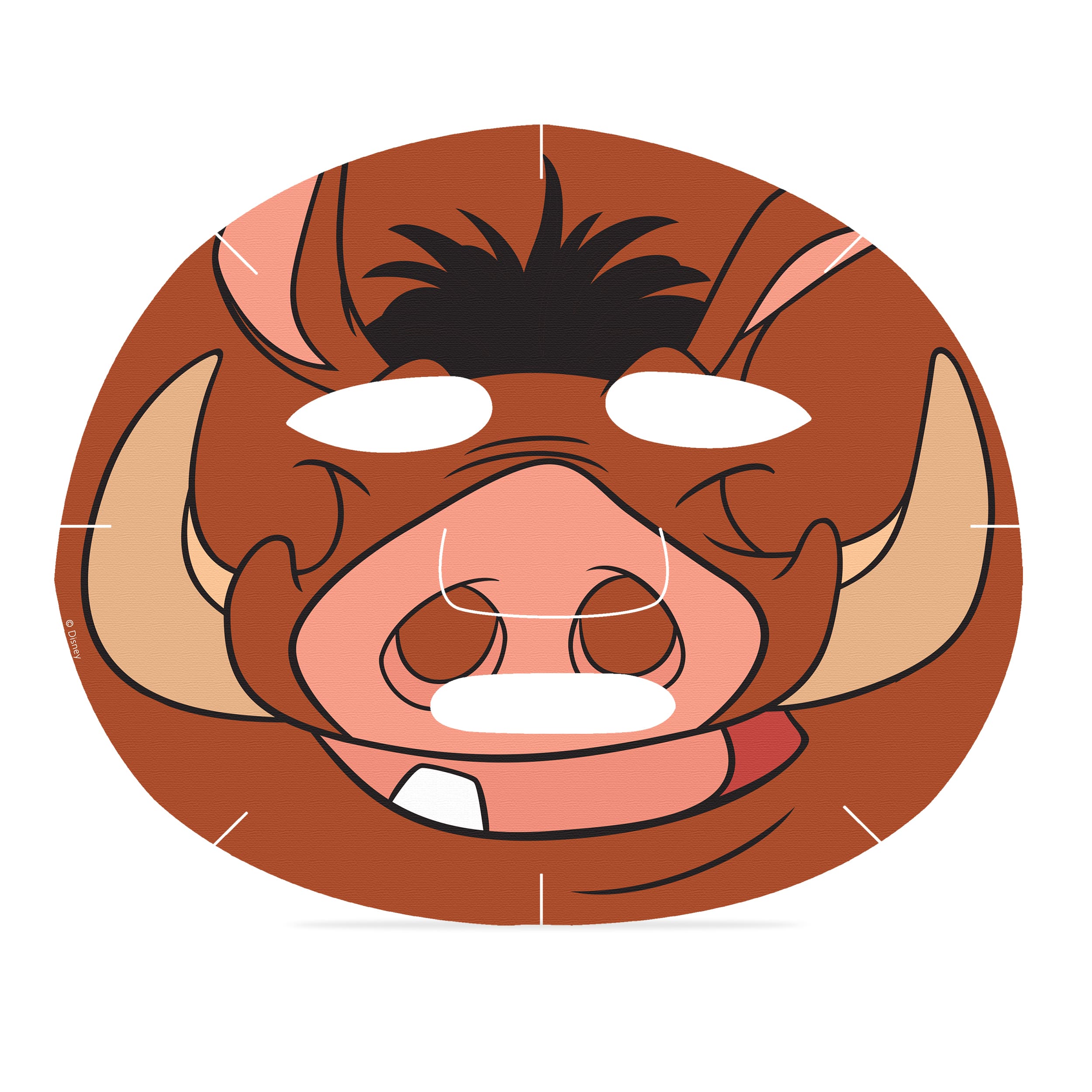 Lion King Face Sheet Mask Pumba