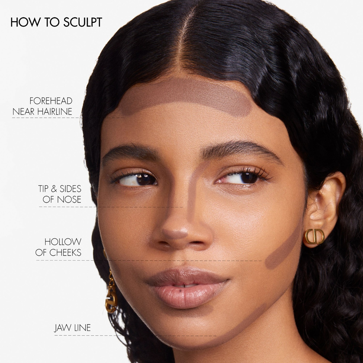 Dior Forever Skin Contour  - Base em stick escultora e bronzeadora