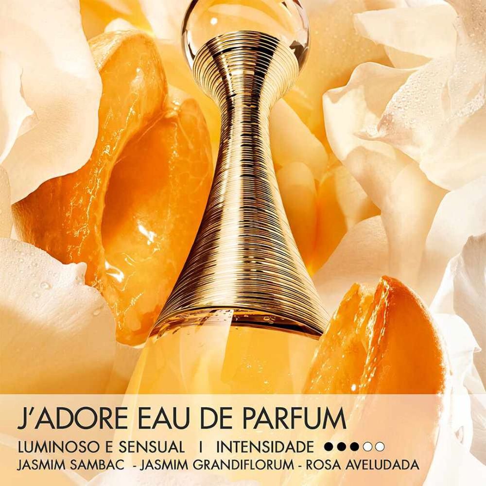 J'adore Eau de Parfum  -  notas florais e ensolaradas