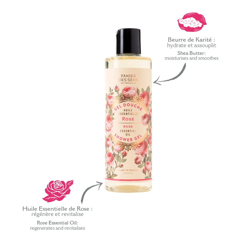 Rejuvenating Rose Shower Gel