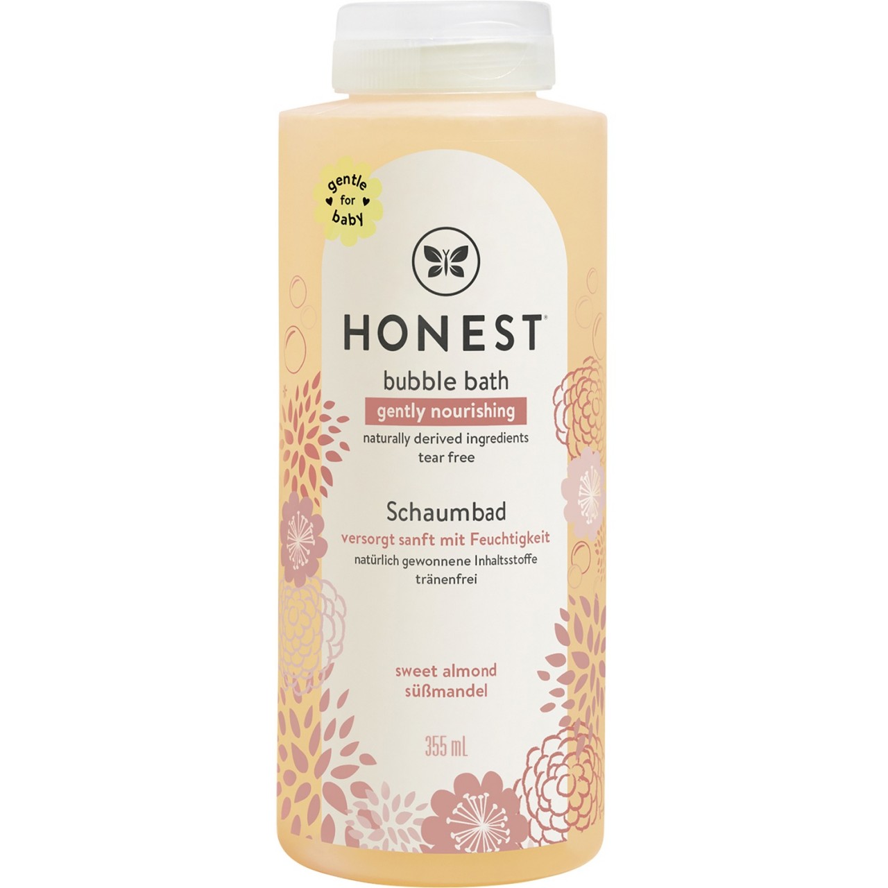 Honest Beauty - Gently Nourishing Sweet Almond Bubble Bath - 