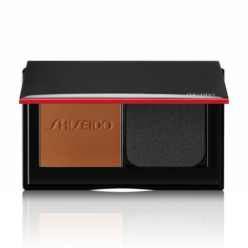 Shiseido - Synchro Skin Lasting Powder Foundation -  450 - Copper