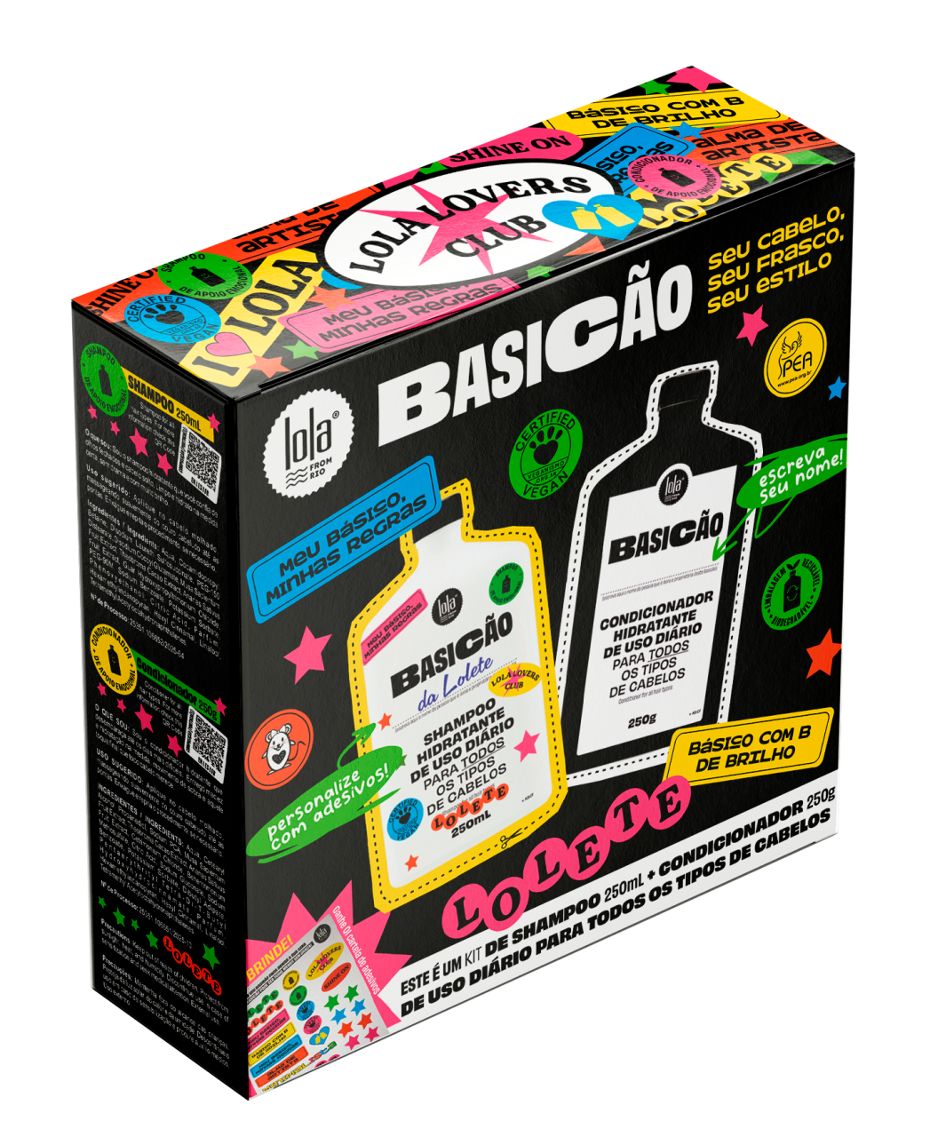 lola cosmetics - Basicao 250Ml Set - 