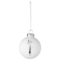 Douglas Exclusivos Hanger Porcelain Deco Angel Silver Douglas Exclusivos Hanger Porcelain Deco Angel Silver