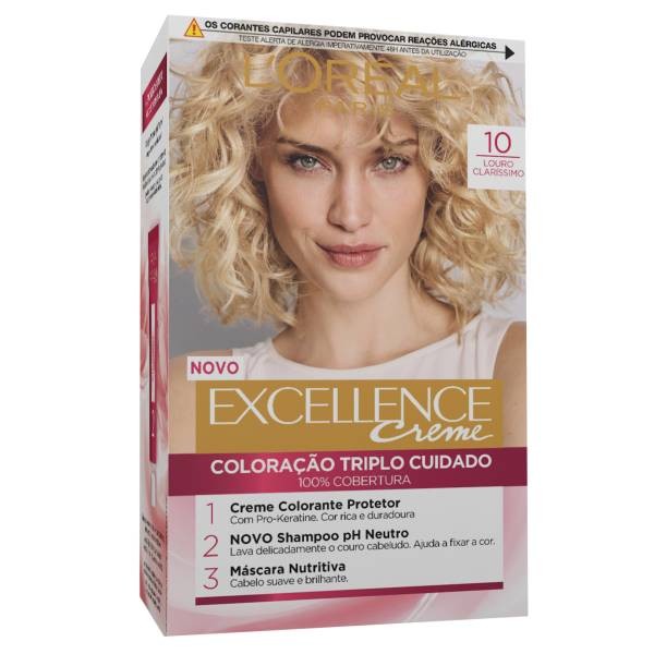 L'Oréal Paris - Excellence Hair Color Cream -  1 - Preto
