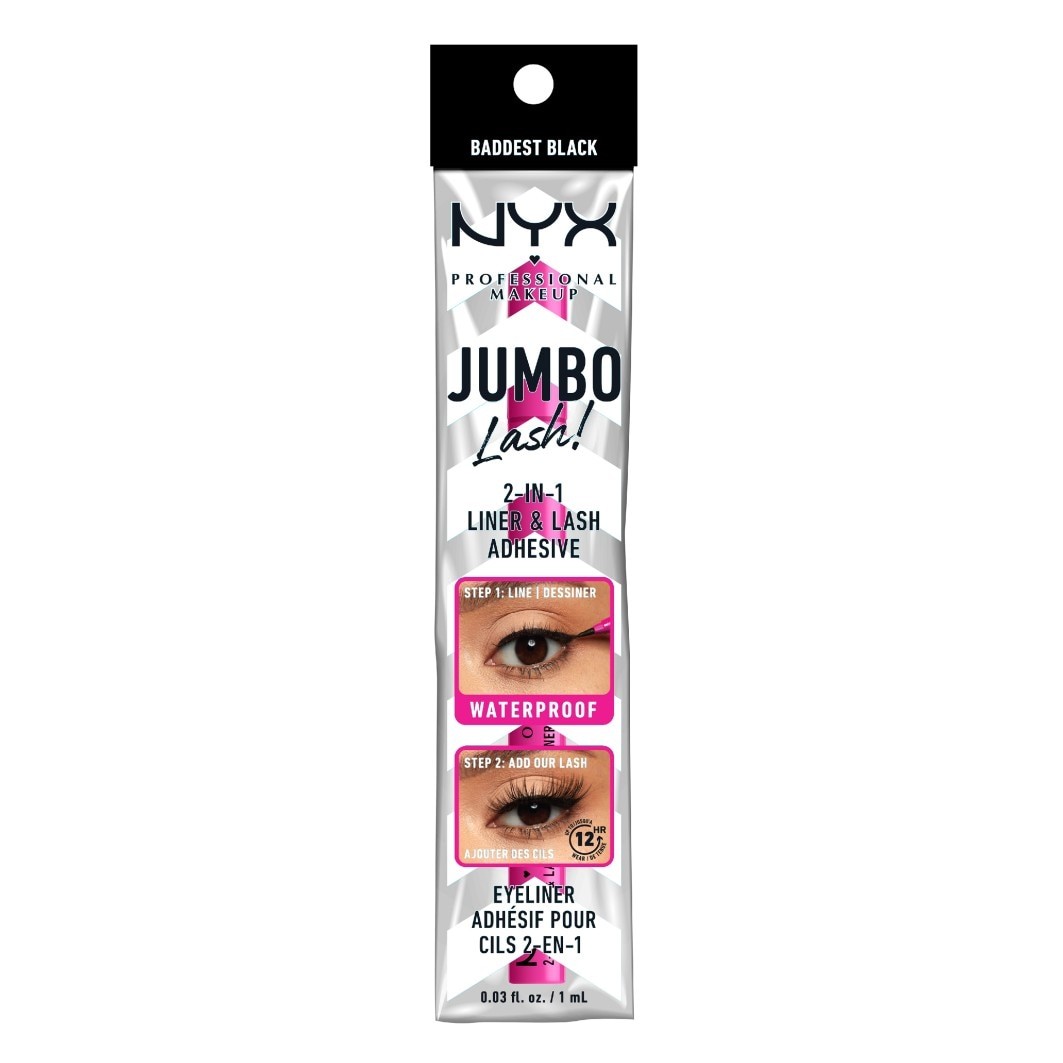 NYX Professional Makeup - Jumbo 2In1 Liner-Lash Adhesive - 
