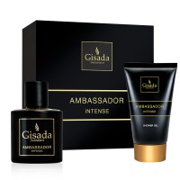 Gisada Ambassador Men Intense Eau de Parfum Spray 50Ml Set