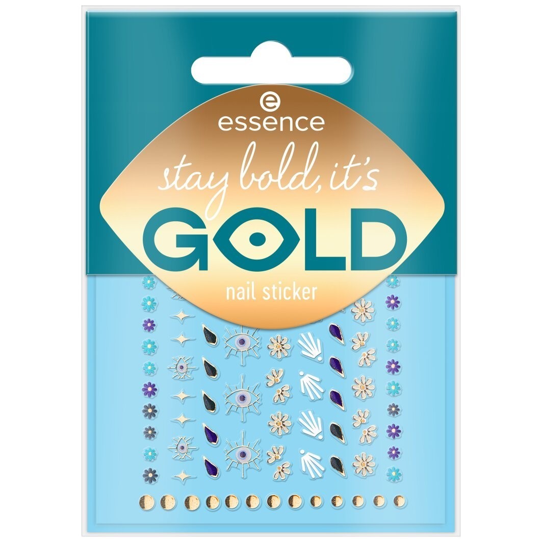 ESSENCE - Stay Bold Nail Stickers Gold - 
