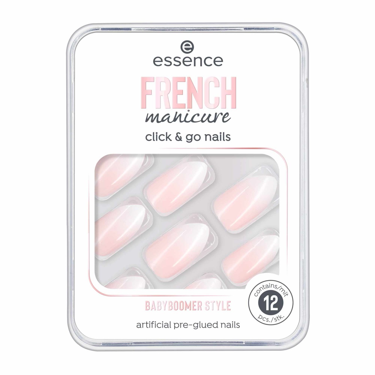 ESSENCE - Click & Go Nail Laquer -  Baby Boomer Style