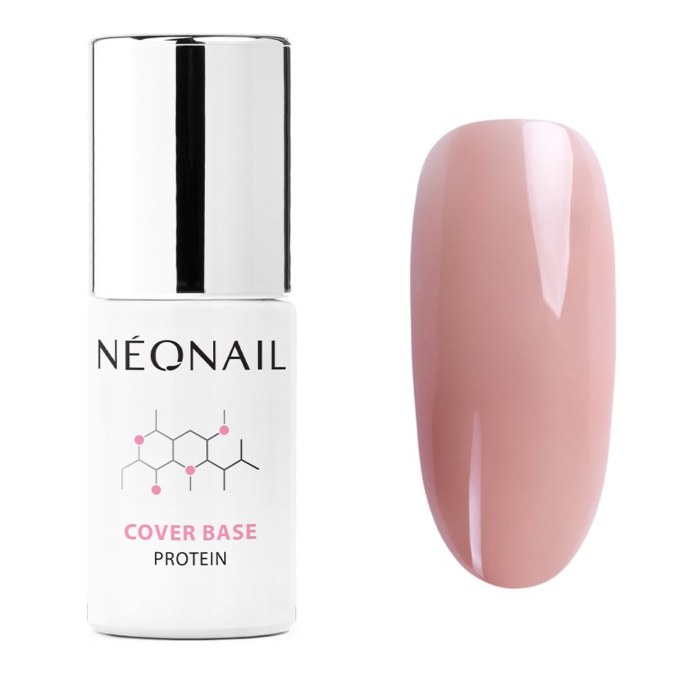 NÉONAIL - UV Nail Polish Cover Base Protein -  Cover Peach